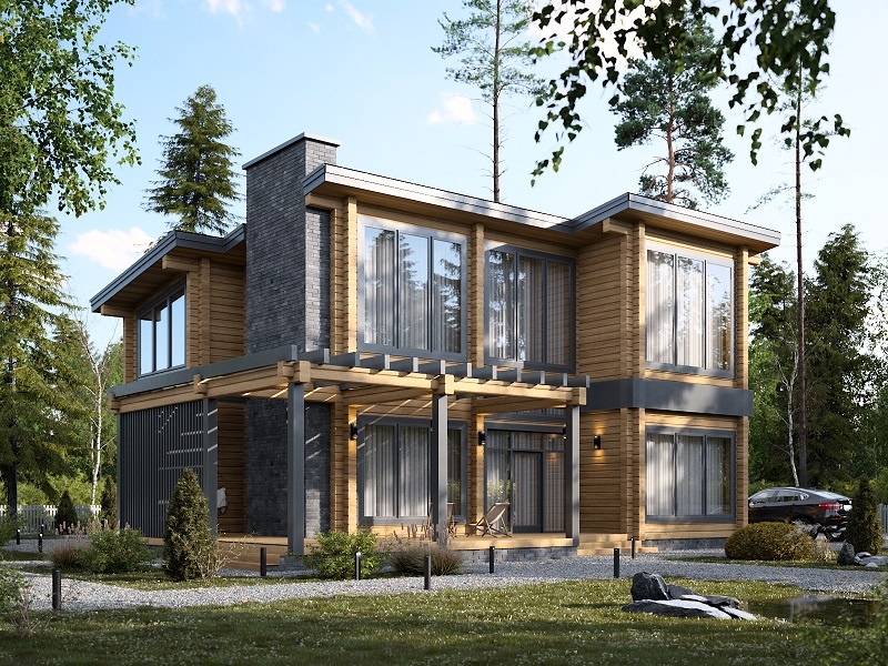 Дом из бруса 123