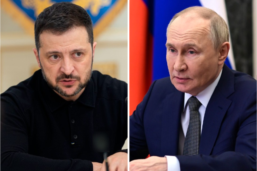    Фото © president.gov.ua / kremlin.ru