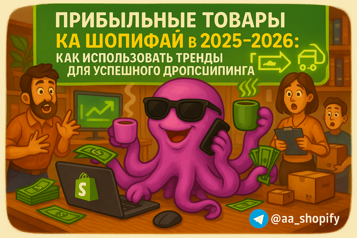    Прибыльные товары на Шопифай в 2025-2026: как использовать тренды для успешного дропшиппинга aa_ecom