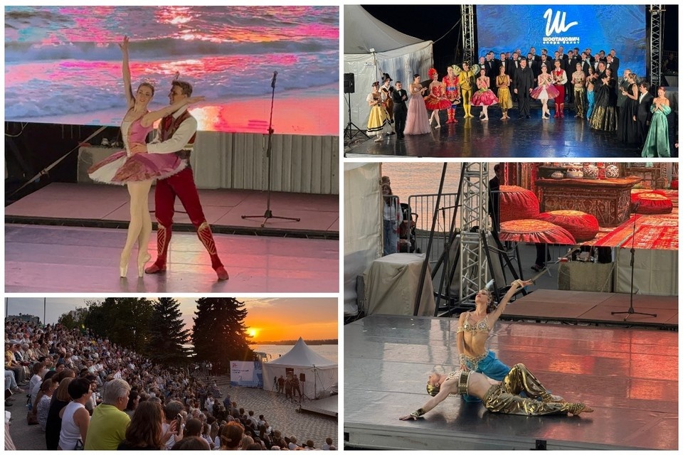    Театр выступил с концертом-презентацией на самарской набережной. Ирина СИНЕГУБОВА