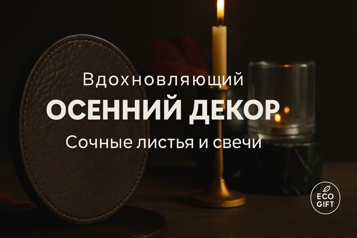    Осенний стол: 10 идей с живыми листьями и свечами Марина Погодина