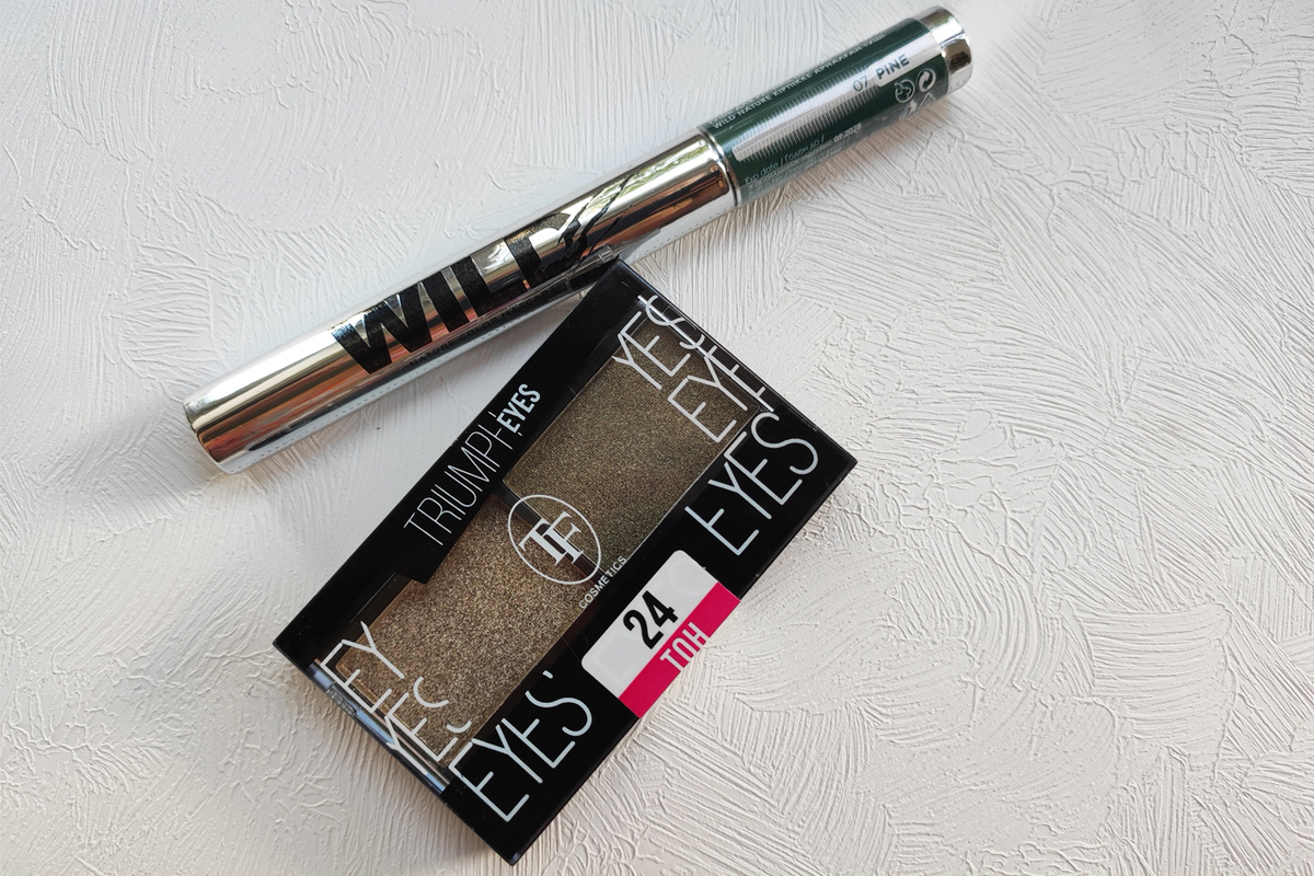 Тени и тушь, мои новиночки