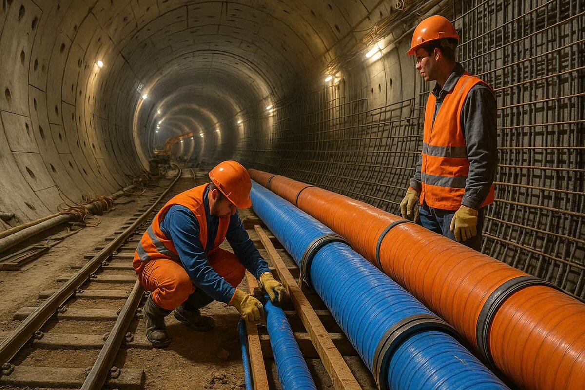 строительство подземных коммуникаций сооружений