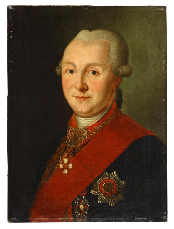 Неизвестный художник с гравюры худ. Г.И. Скородумова. Портрет. Михельсон Иван Иванович (1740 – 1807), генерал-майор. / Государственный мемориальный музей А.В. Суворова
