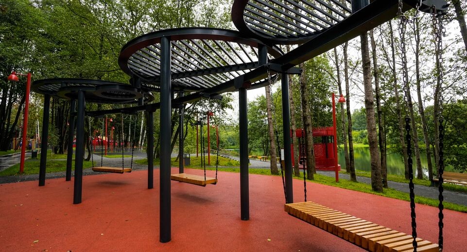    Второй этап благоустройства Вишняковского лесопарка стартовал в Балашихе / Медиасток.рф