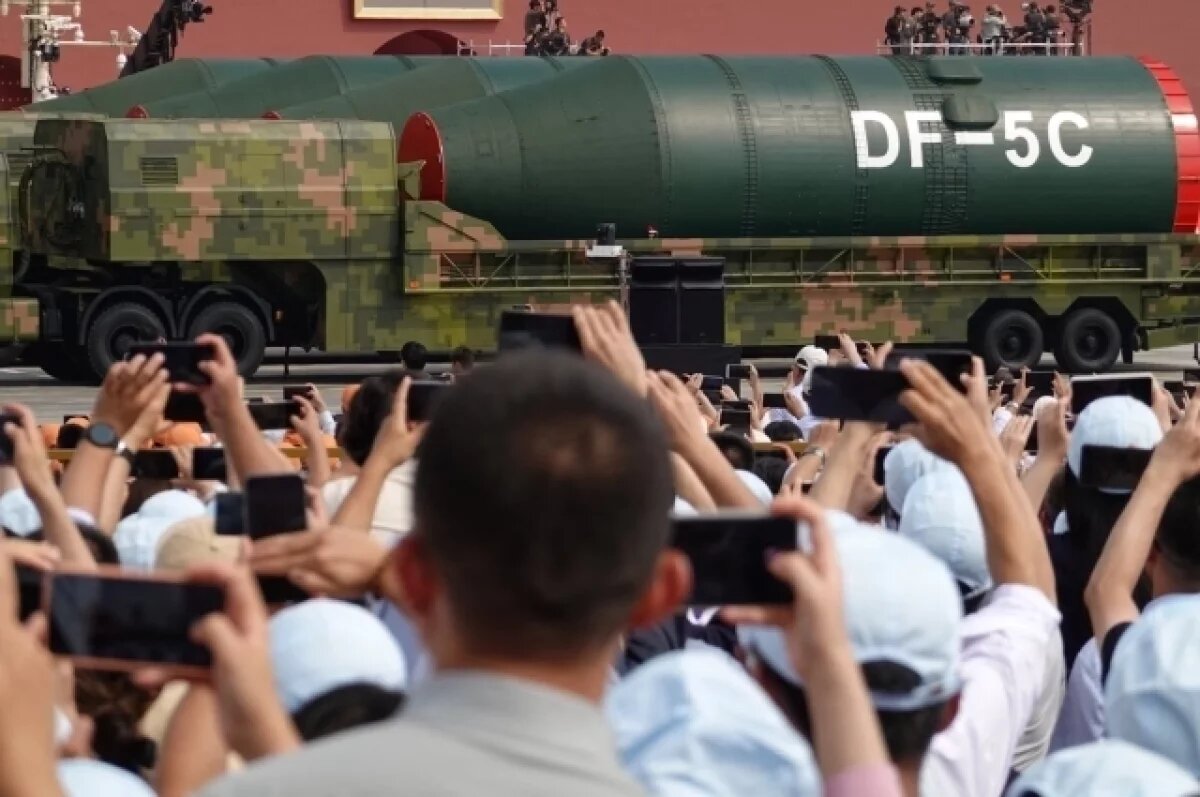    Эксперт Кнутов сравнил китайскую суперракету «Дунфэн» с советской «Сатаной»