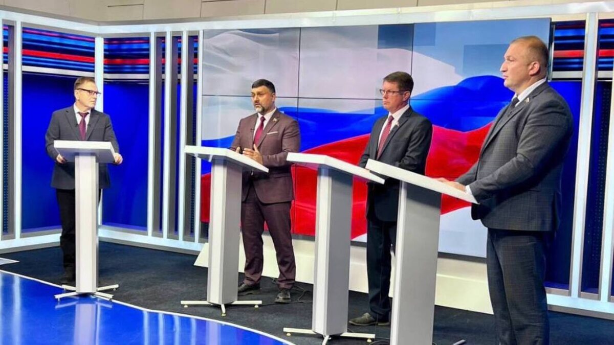    Прошли первые дебаты кандидатов на пост губернатора Курской области