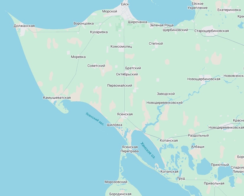 Станица Ясенская Ейского района Краснодарского края