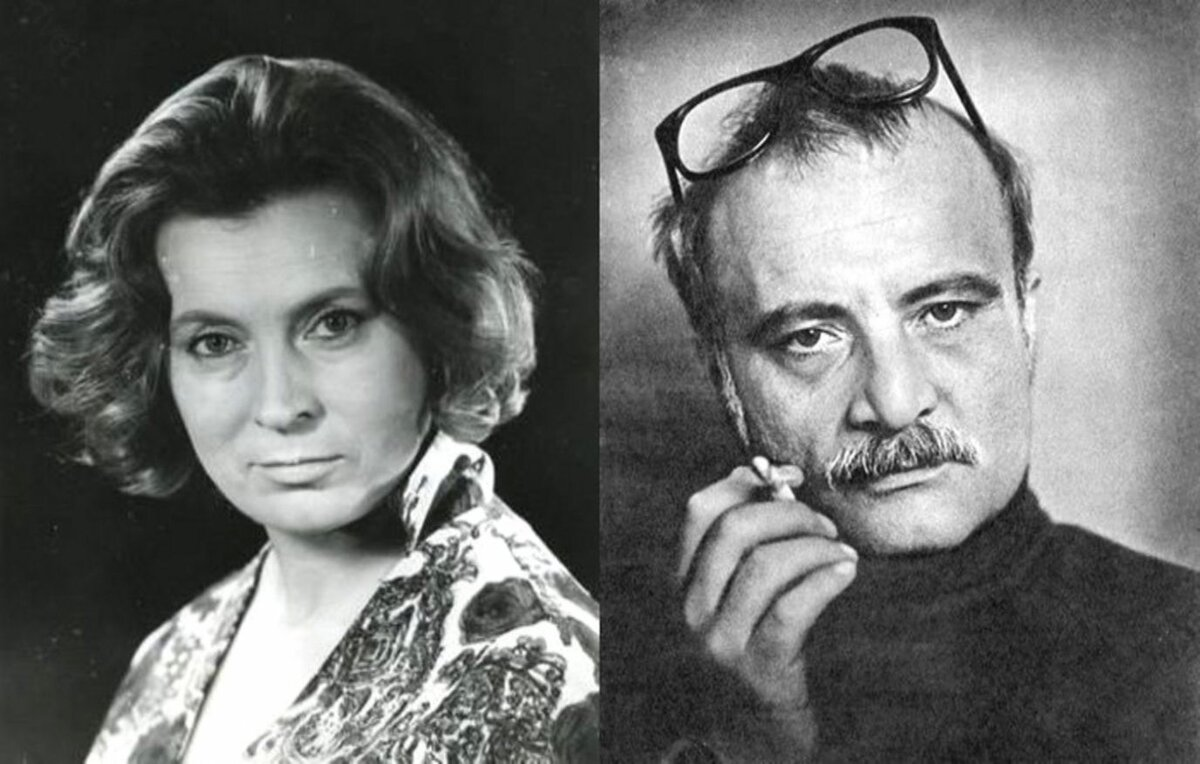 Любовь Соколова и Георгий Данелия