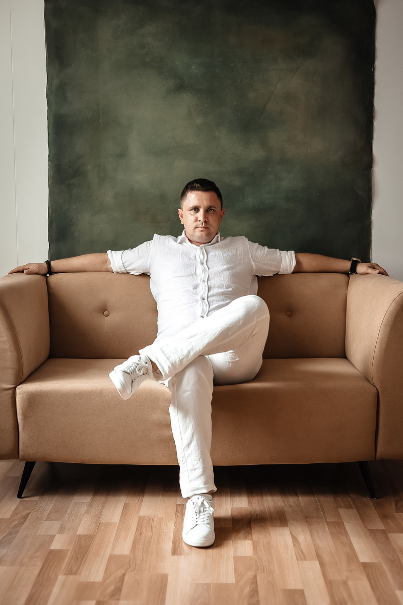 На фото: Григорий Готовский, руководитель компании Wood home