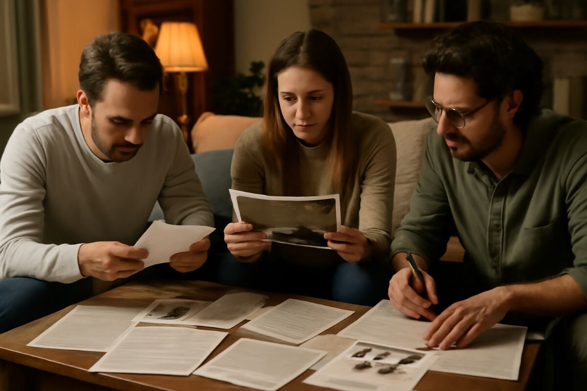 Захватывающее расследование — способ провести вечер с друзьями. Источник: нейросеть📷
