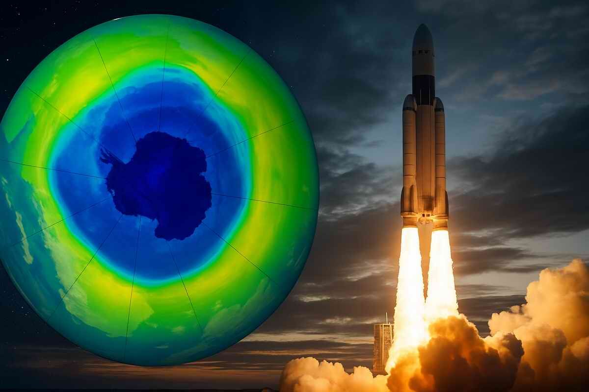 Ракеты угрожают озоновому слою