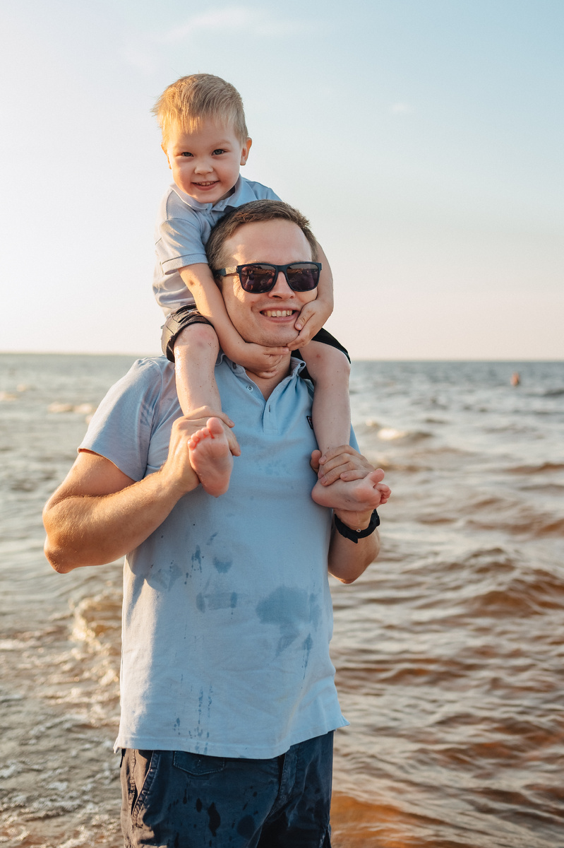 папа с Петей