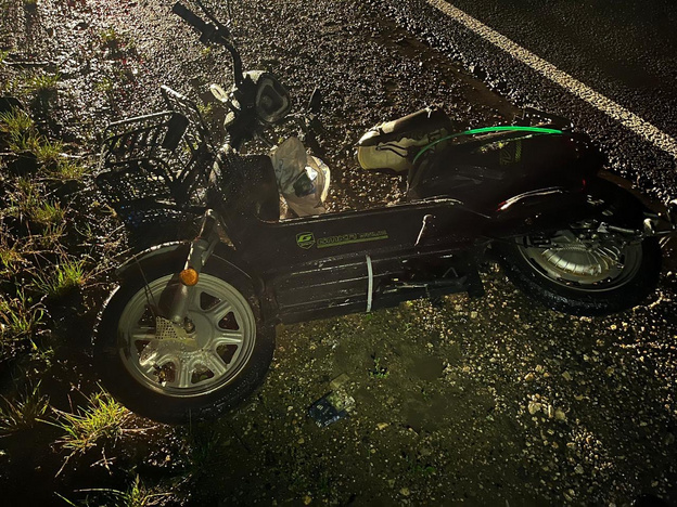    В Кирово-Чепецком районе автомобиль сбил электроскутер: один погибший