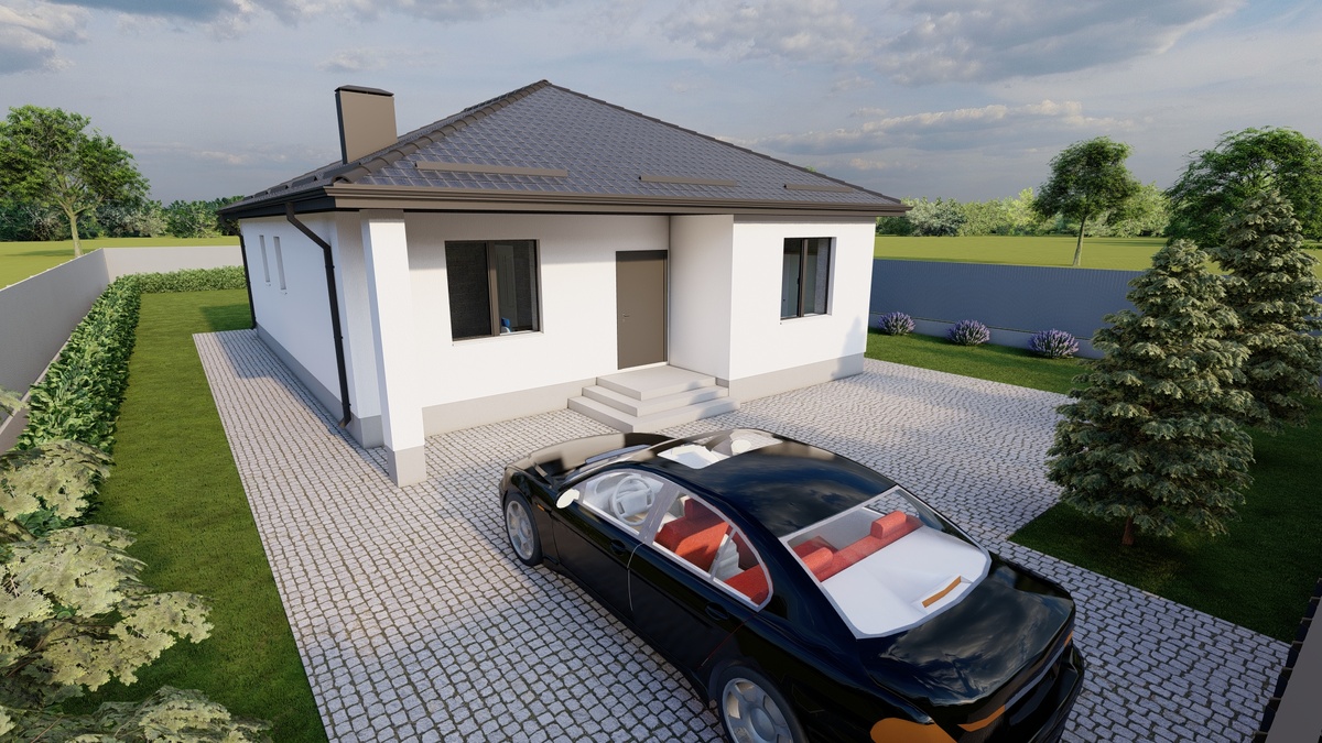 Проект разработан архитектором СК "Домовой" (г. Краснодар)