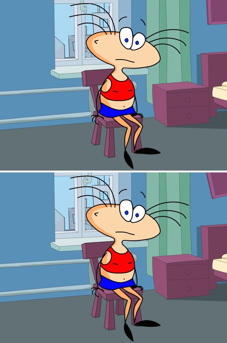 Найдите 3 отличия