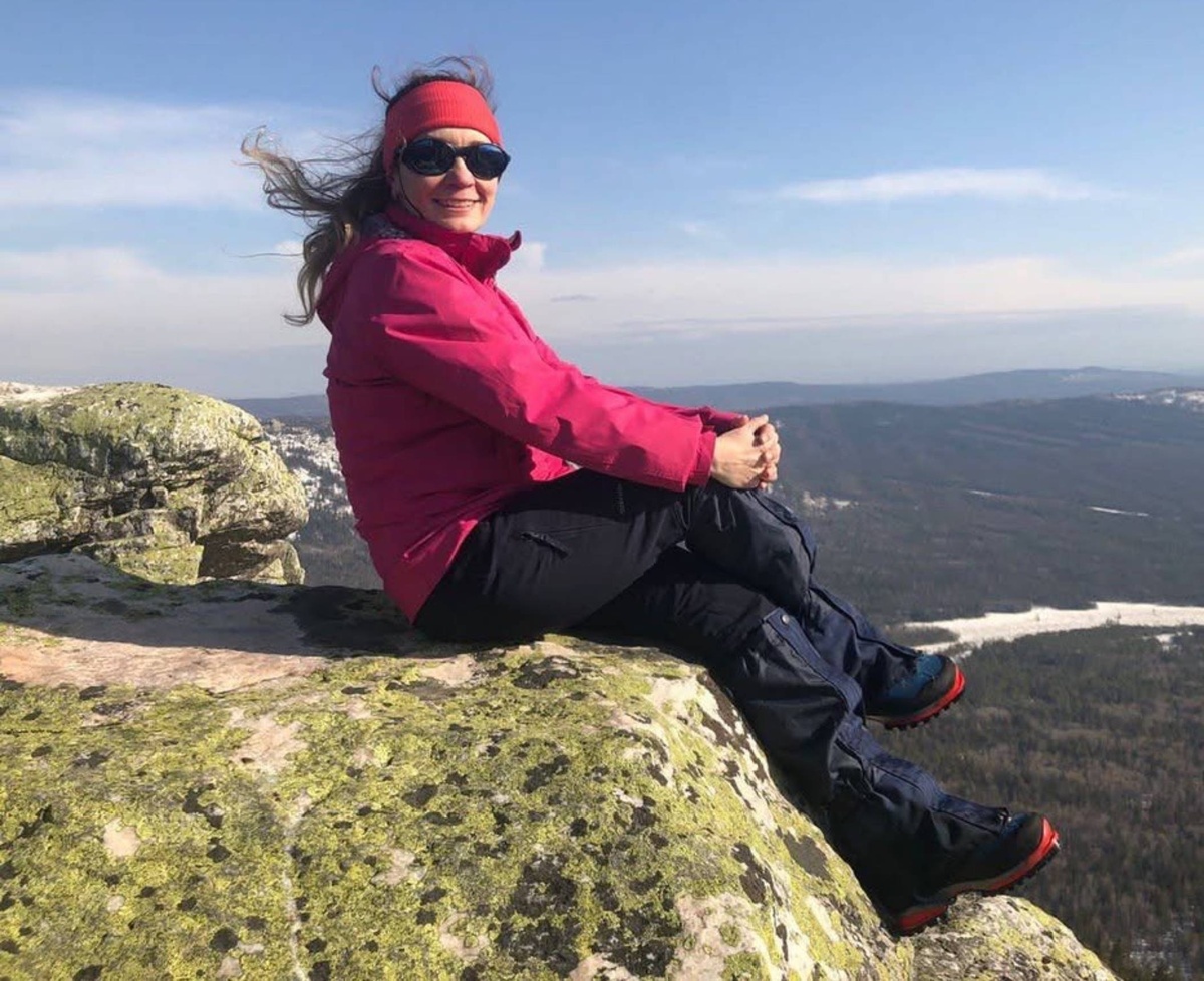    Наталья Наговицына сломала ногу в горах и не смогла спуститьсяСоцсети Натальи Наговицыной