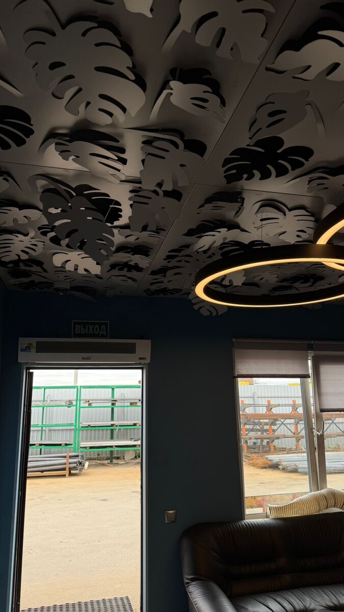 Потолки из перфорированных панелей 