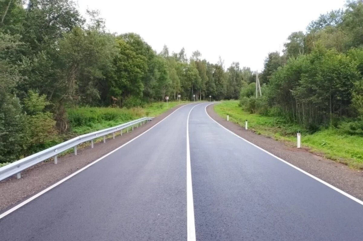    В Тверской области отремонтирован участок дороги М9 – Столипино