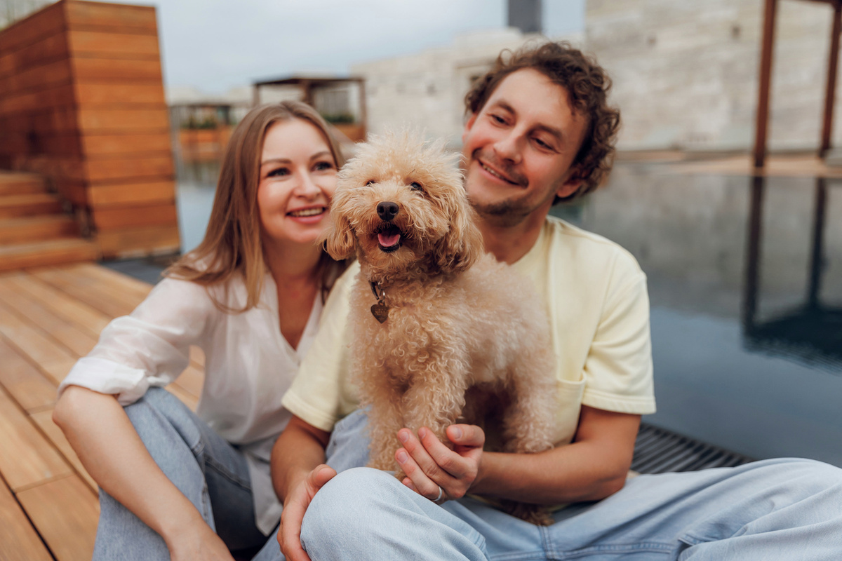 Гости курорта «Мрия» с питомцем
Фото предоставлено курортом