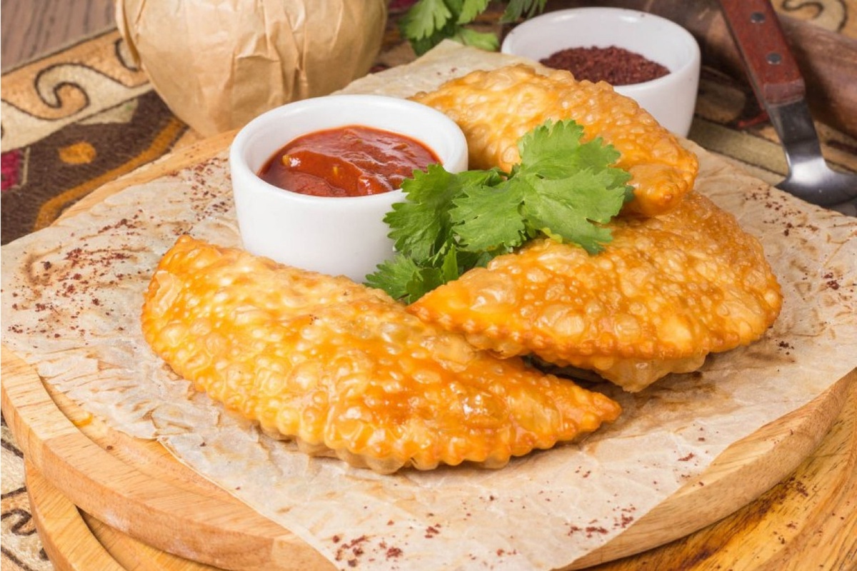 Чебуреки на минеральной воде