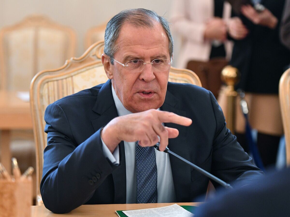    Министр иностранных дел РФ Сергей Лавров© РИА Новости / Владимир Песня