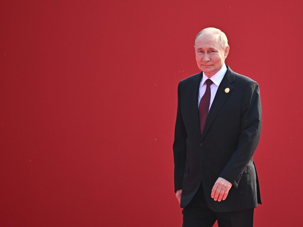    Президент РФ Владимир Путин в Пекине© РИА Новости / Сергей Бобылев