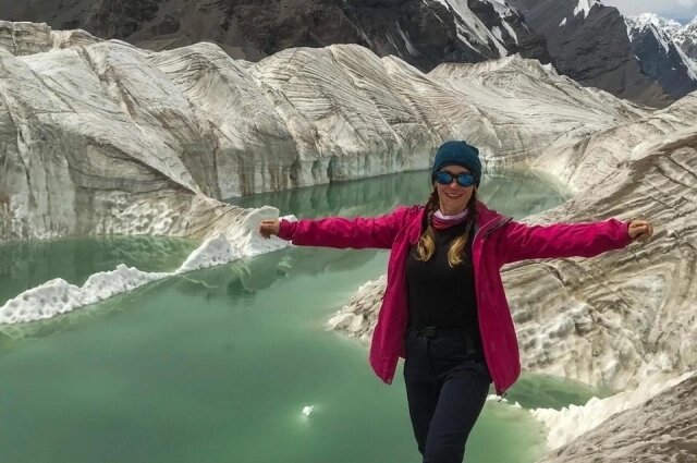    Наталья Наговицина приехала в базовый лагерь 25 июля. Фото: соцсети