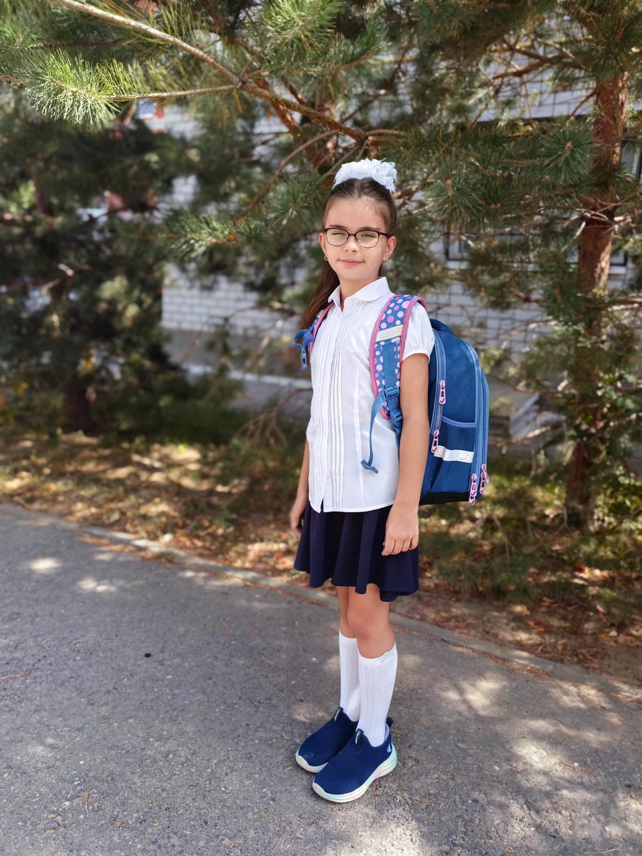 По дороге в школу