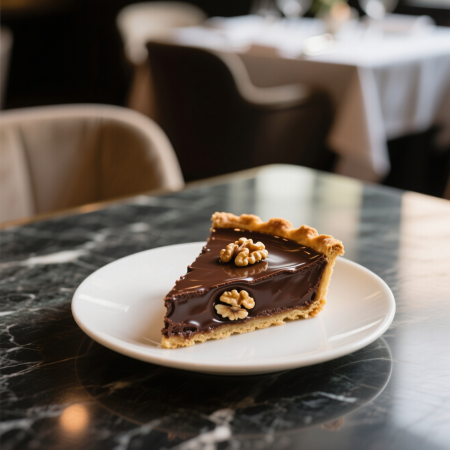 Коксуэль — пирог с шоколадом и орехами