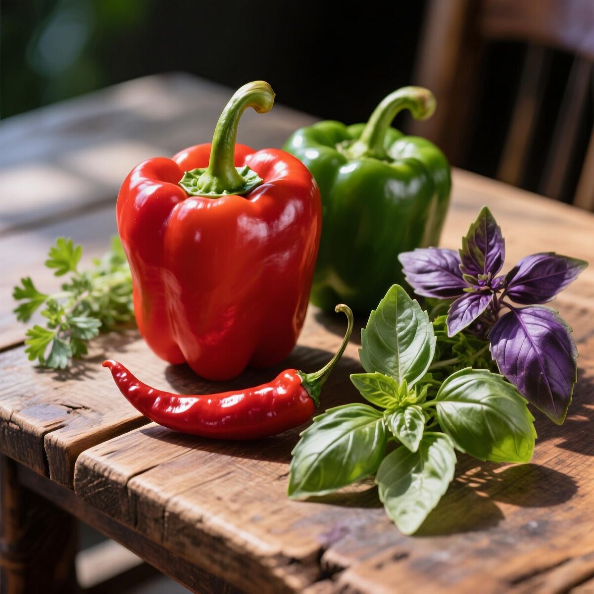 Перец: сладкий, острый, ароматный