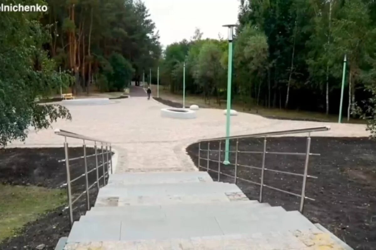    В Пензе завершают первый этап благоустройства сквера «Семейный»