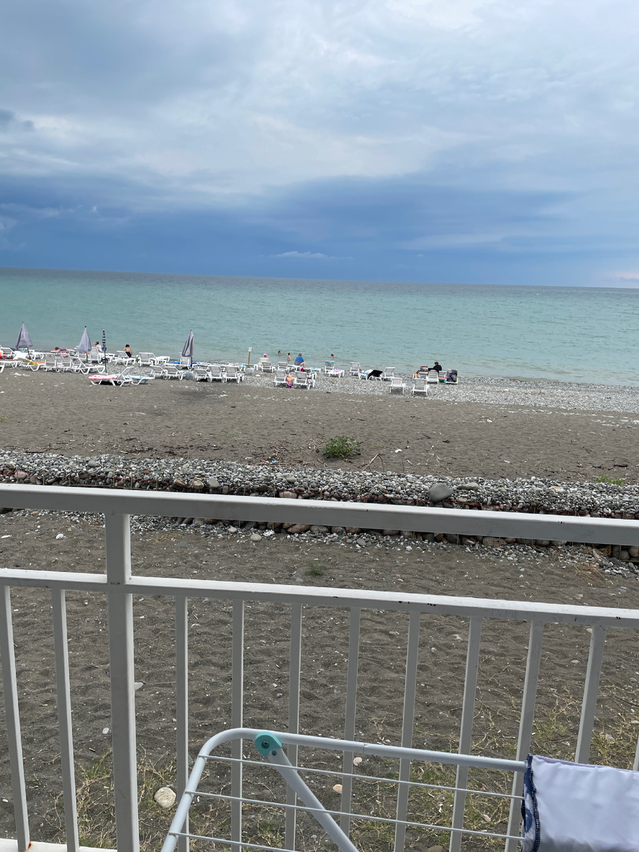 Это вид с нашего балкона.