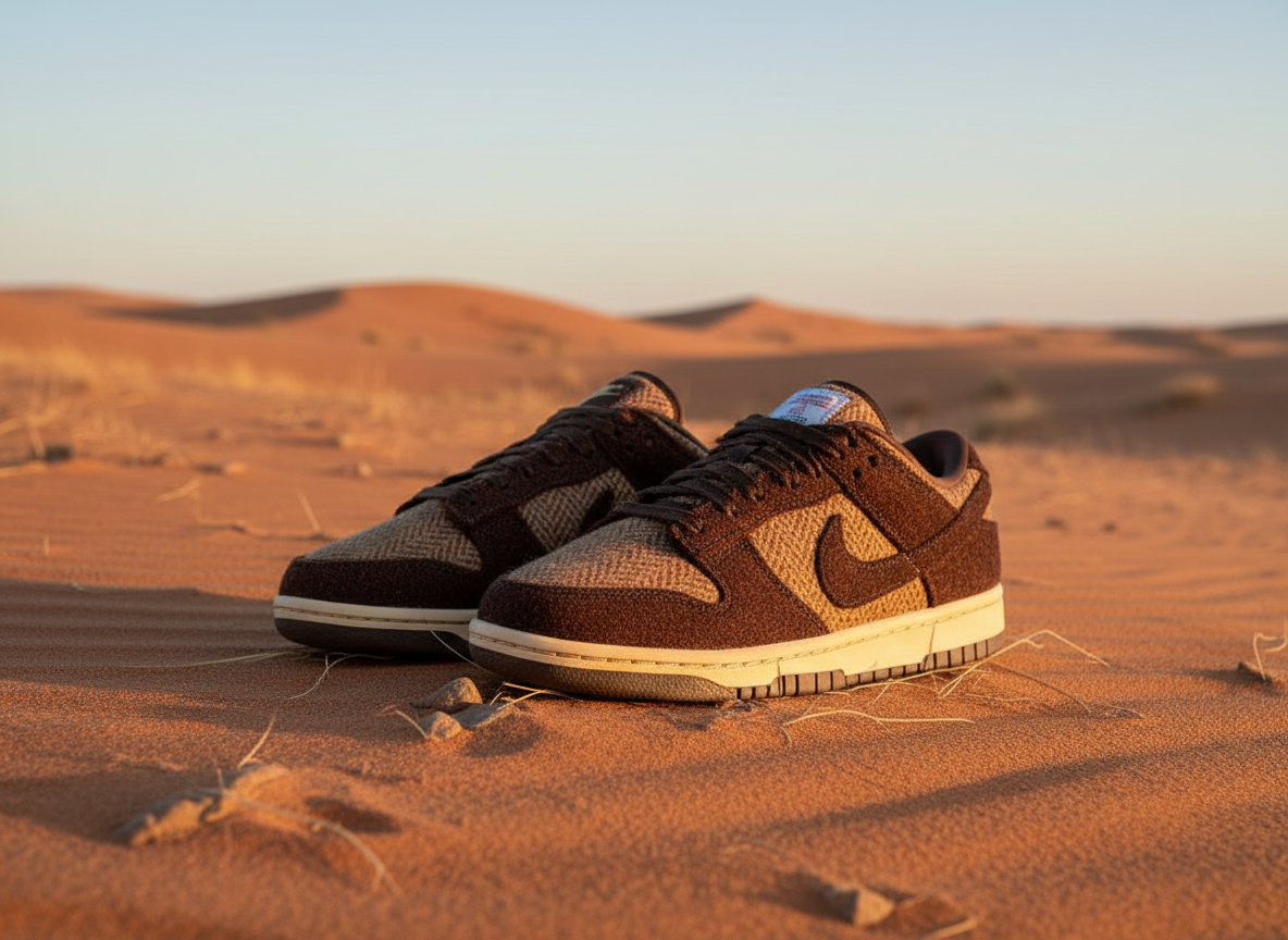 Модель: Womens Harris Tweed x Nike Dunk Low
Дата релиза - 03.09.2025, SKU - IO0052-200
