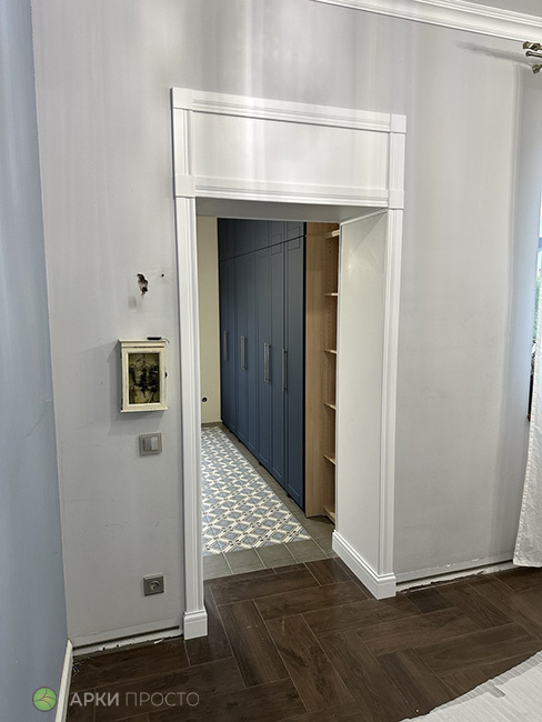 Портал из бука с зашивкой