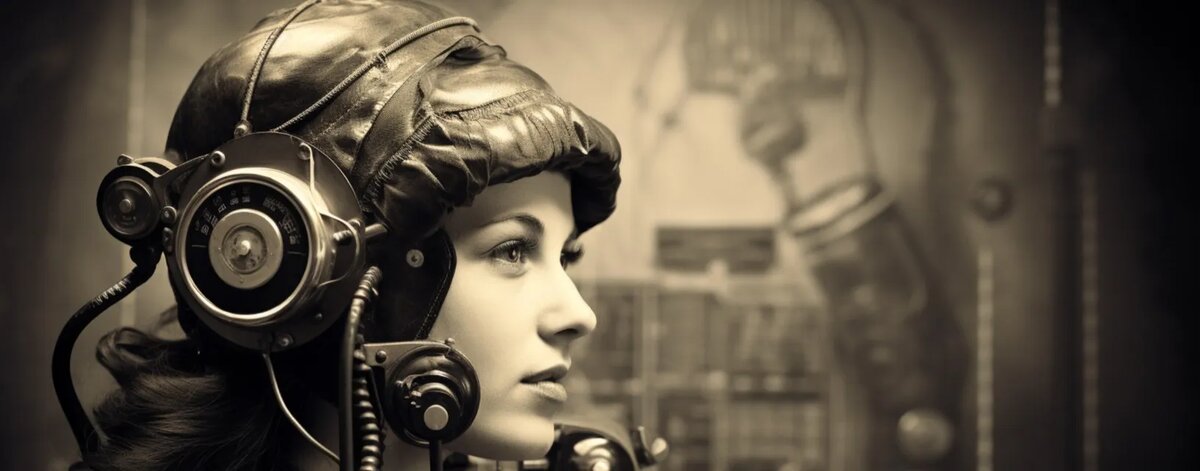 1910 год. Американский инженер Натаниэль Болдуин создал первые коммерчески успешные наушники. Эти наушники, а также их последующие аналоги, использовались телефонными операторами, радистами и радиолюбителями.   