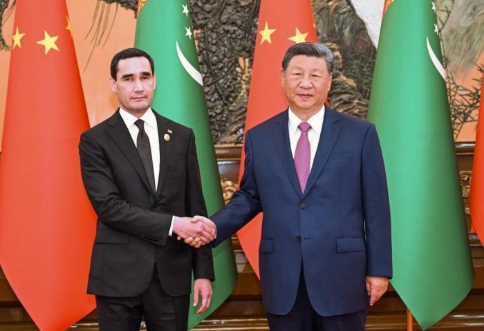 Встреча Президента Туркменистана Сердара Бердымухамедова с Председателем Китайской Народной Республики Си Цзиньпином, 2 сентября, 2025 г., Пекин, Китай (Фото: eng.chinamil.com.cn)