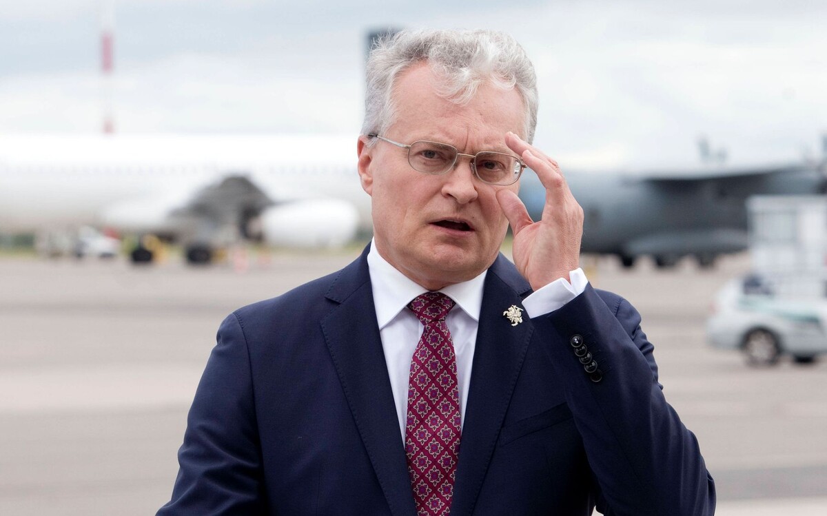    Президент Литвы Гитанас Науседа / Источник: © Valdas Kopustas/www. imago-images.de/Global Look Press