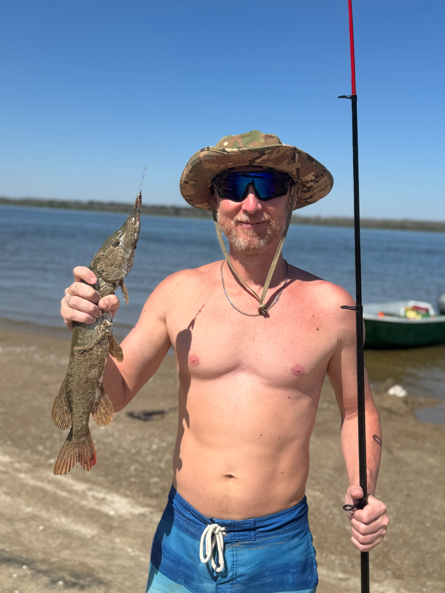 Свежий улов на Волге 