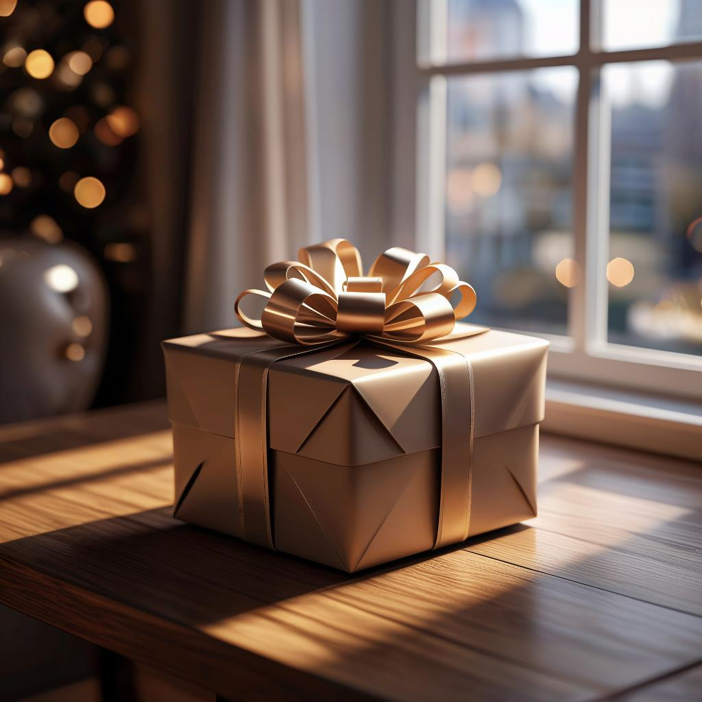 "Можно я отправлю тебе небольшой презент?" 