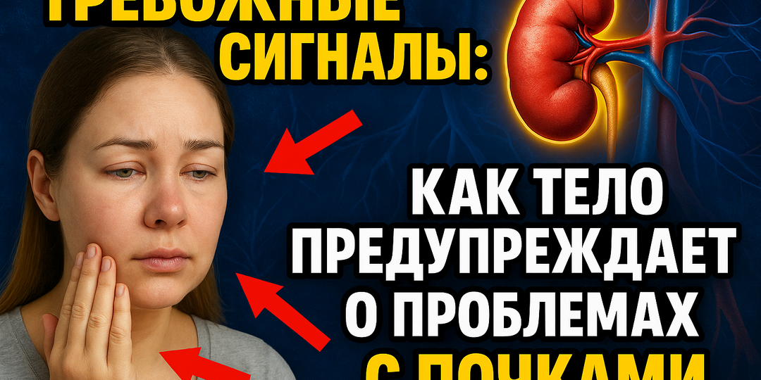 Тревожные сигналы: как тело предупреждает о проблемах с почками