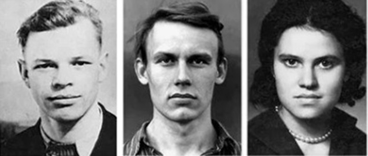 Игорь Алексеевич Дятлов, Юрий Николаевич Дорошенко и Зинаида Алексеевна Колмогорова
