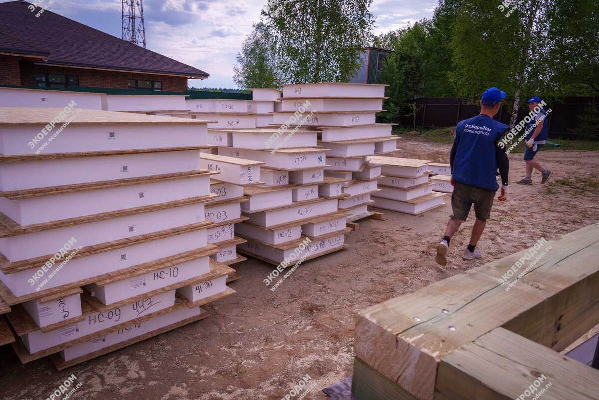 Сверьте тип утеплителя, толщину панелей и маркировку OSB с документами