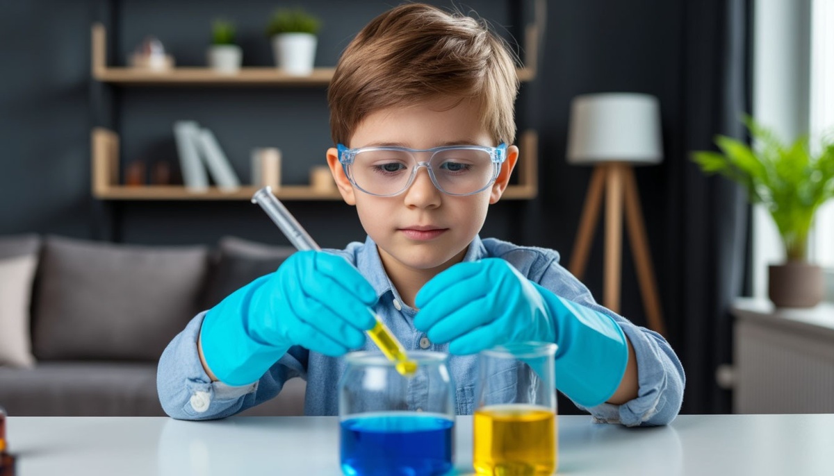 Тишина в лаборатории гения)