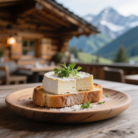 Флёкен — хлеб с сыром, как в горах