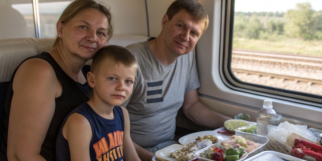 — Девушка, мы уже больше часа не можем попасть на свои нижние полки! Наше купе заняли посторонние и отказываются освобождать наши места