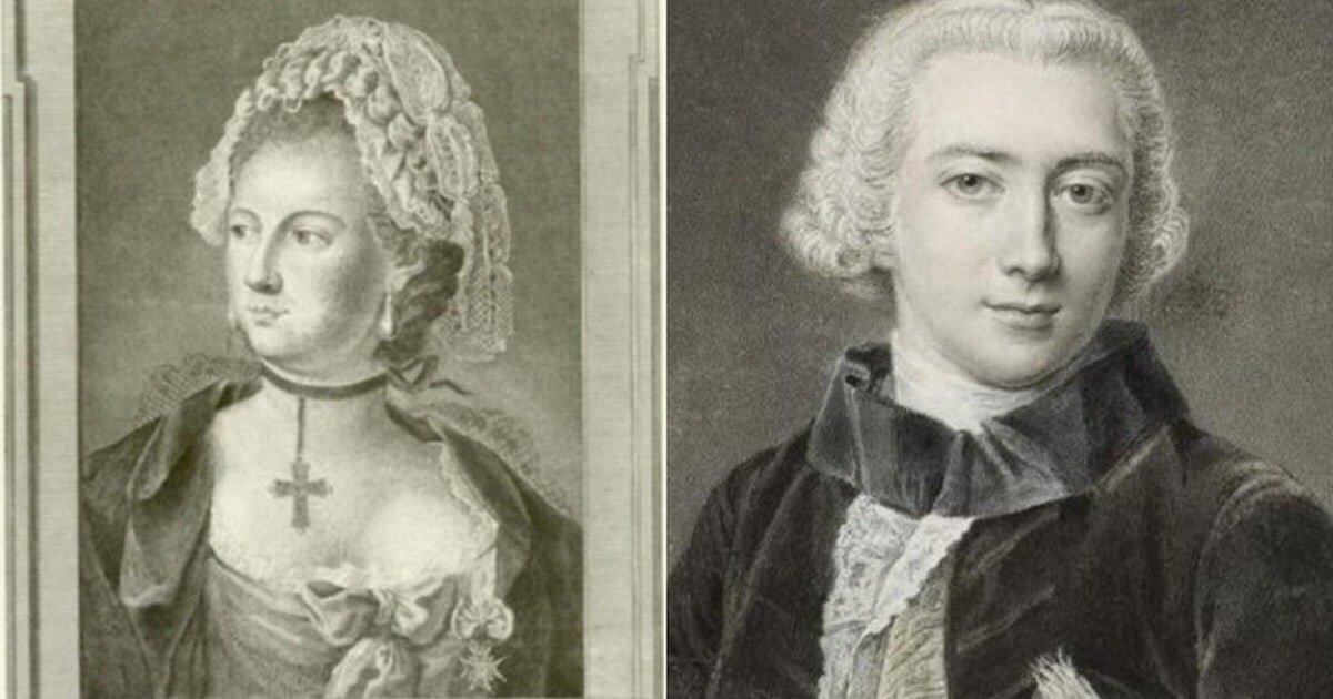 де Эон, - гермофродит, ошивавшийся при царском дворе.