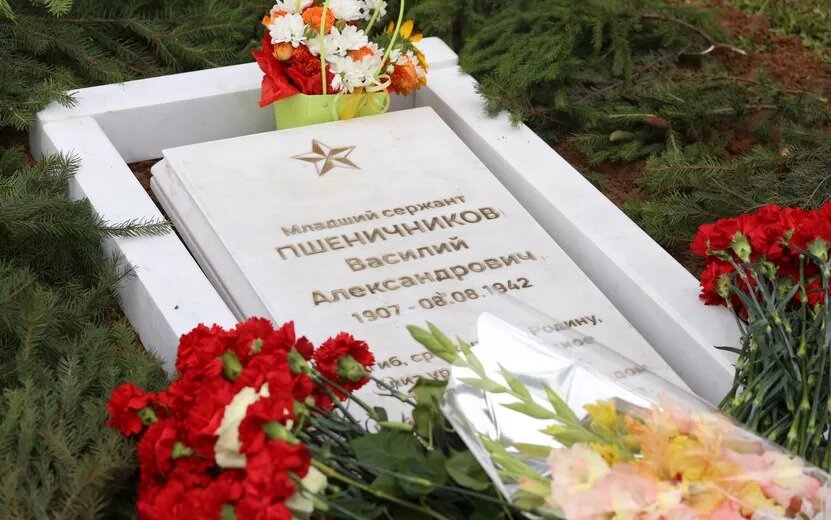    Останки погибшего на Великой Отечественной войне младшего сержанта захоронили в Ижевске