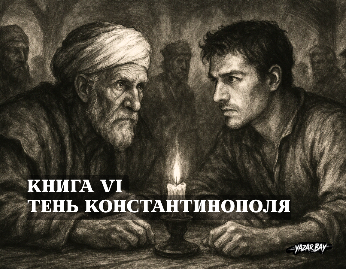 В темной портовой таверне османский мастер-шпион Аксунгар, переодетый в торговца, ведет тайную беседу с молодым, амбициозным принцем Яхши-беем. ©Язар Бай