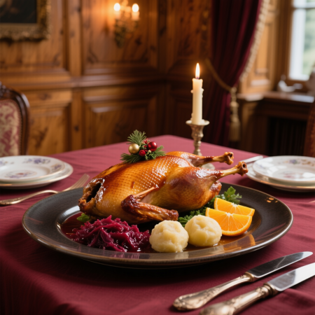 Мартинсганс — утка с праздником